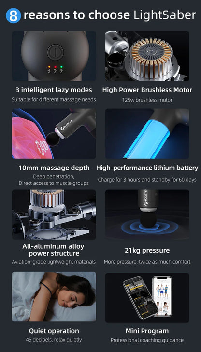 Booster Smart Fascia Massage Gun