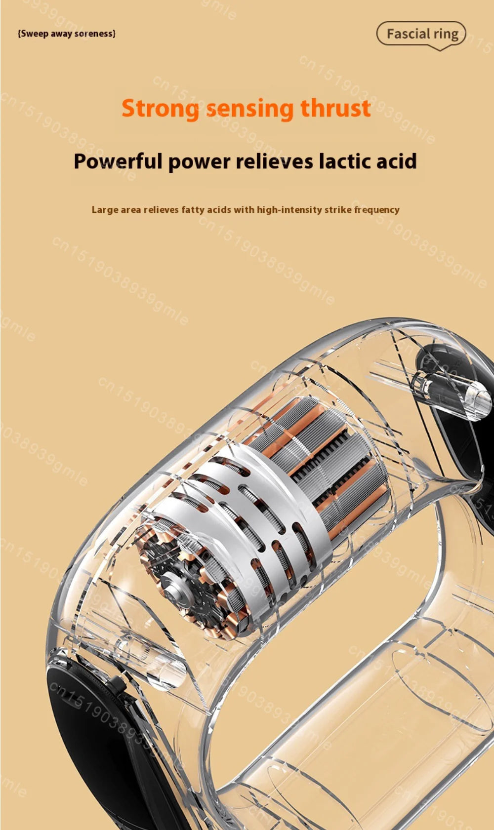 Fascia Vibration Mini Massage Ring