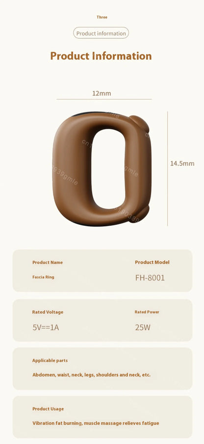 Fascia Vibration Mini Massage Ring